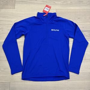 The North Face Summit 1/2 Zip Crevasse Baselayer DotKnit Pullover Mens TNF Blue